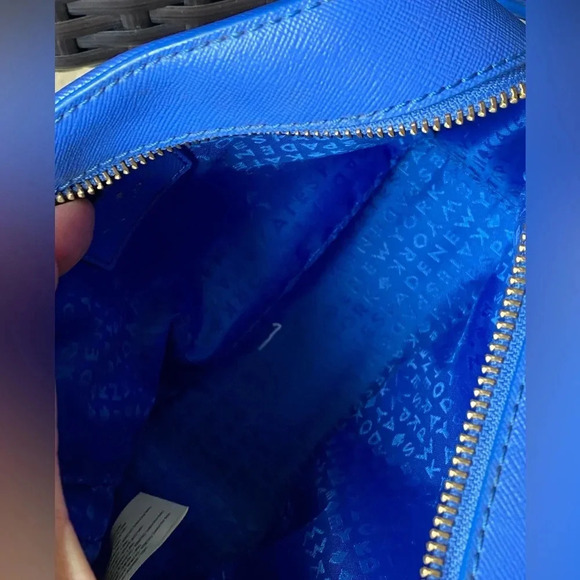 Kate Spade Sunglasses Blue & White Shoulder/Cross Body Bag - Picture 12 of 13